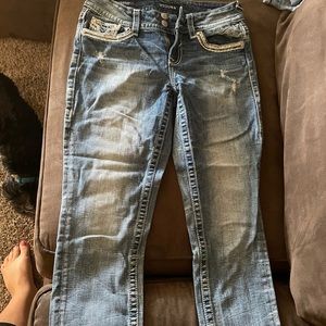 Vigoss- bootcut size 1/2 stone wash